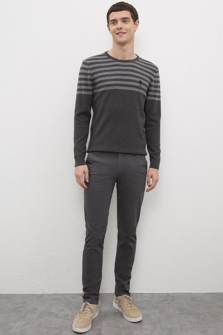 Erkek Antrasit Kazak - 50223820026