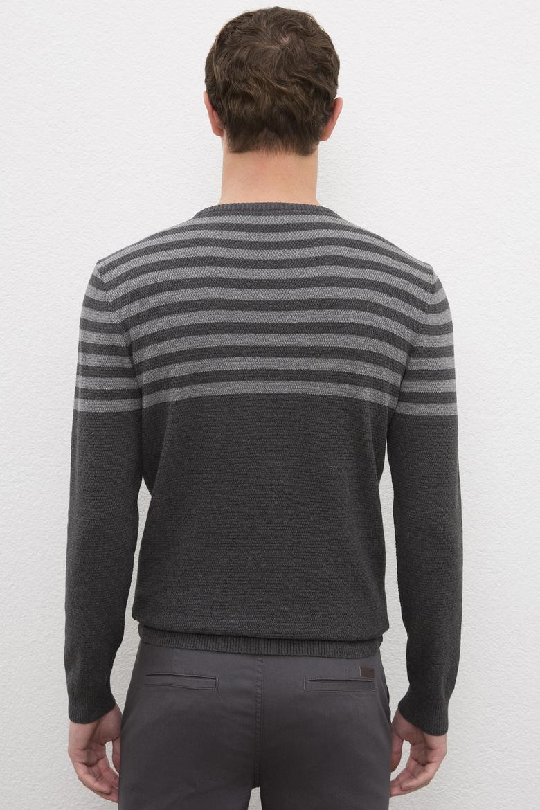 Erkek Antrasit Kazak - 50223820026