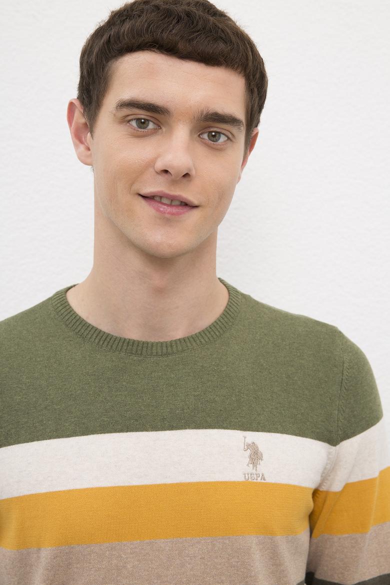 Erkek Haki Kazak - 50223876024