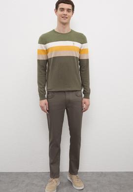 Erkek Haki Kazak - 50223876024