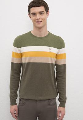 Erkek Haki Kazak - 50223876024