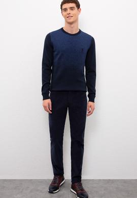 Erkek Lacivert Kazak - 50223857003