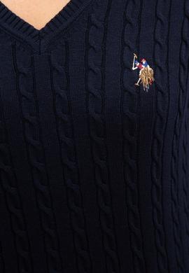 Kadın Lacivert Basic Kazak - 50224708004