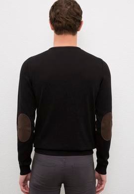 Erkek Siyah Basic Kazak - 50224747010