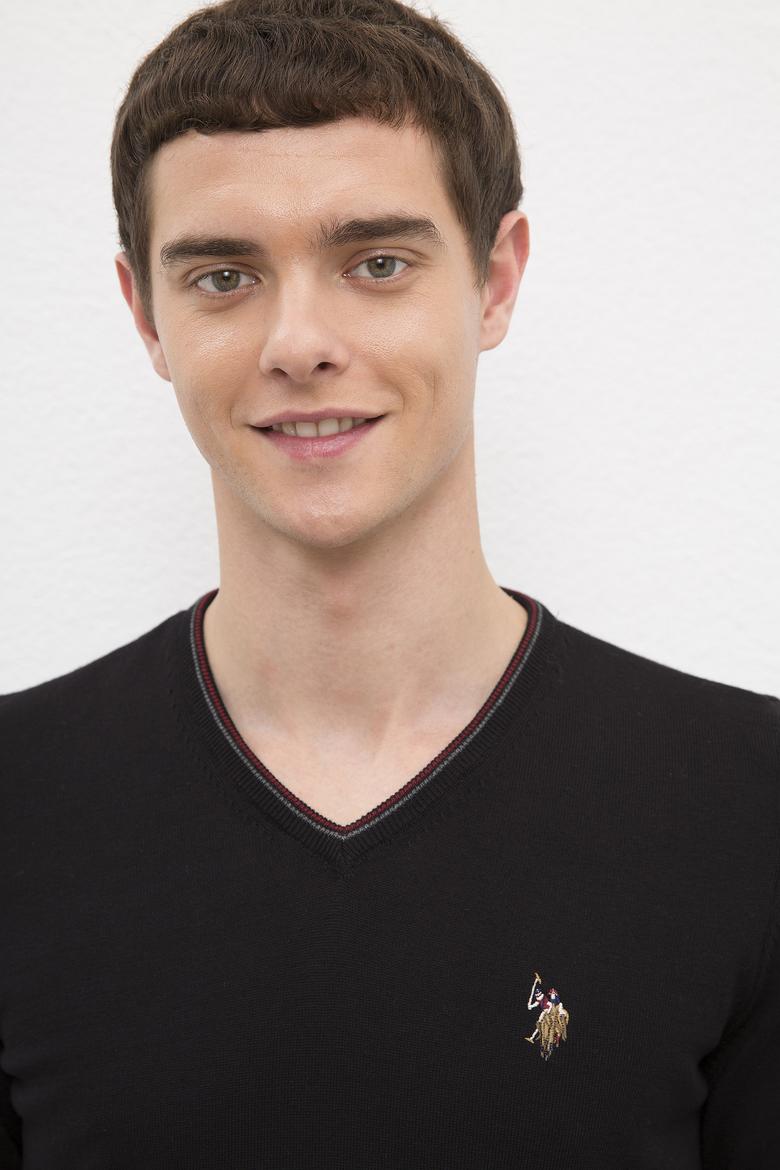 Erkek Siyah Basic Kazak - 50224747010