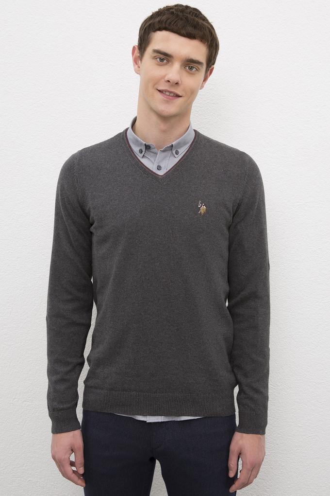 Erkek Antrasit Basic Kazak