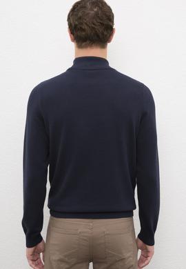 Erkek Lacivert Basic Kazak - 50224889007