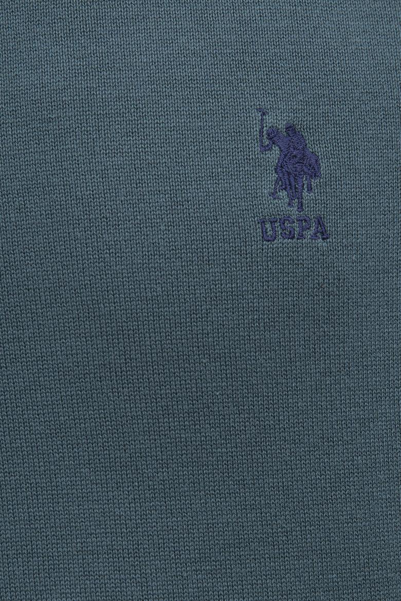 Erkek Petrol Balıkçı Yaka Triko Kazak Basic - 50224889051