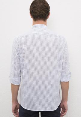 Erkek Beyaz Uzun Kollu Gömlek - 50219332006
