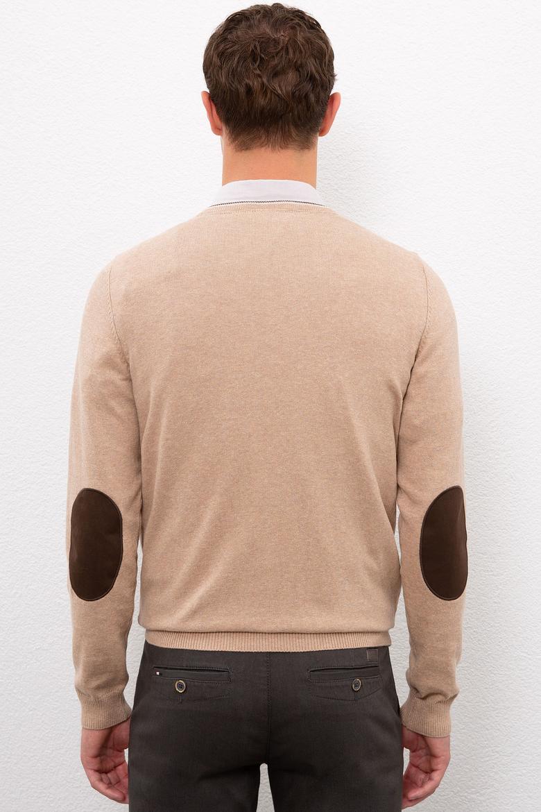 Erkek Camel Melanj Basic Kazak - 50224747046