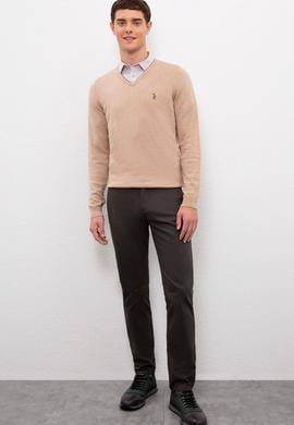 Erkek Camel Melanj Basic Kazak - 50224747046