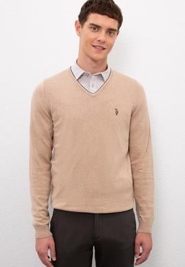 Erkek Camel Melanj Basic Kazak - 50224747046