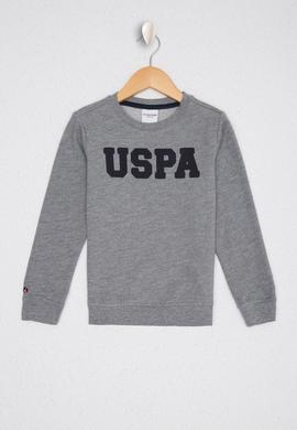 Çocuk Gri Sweatshirt Basic - 50225284007