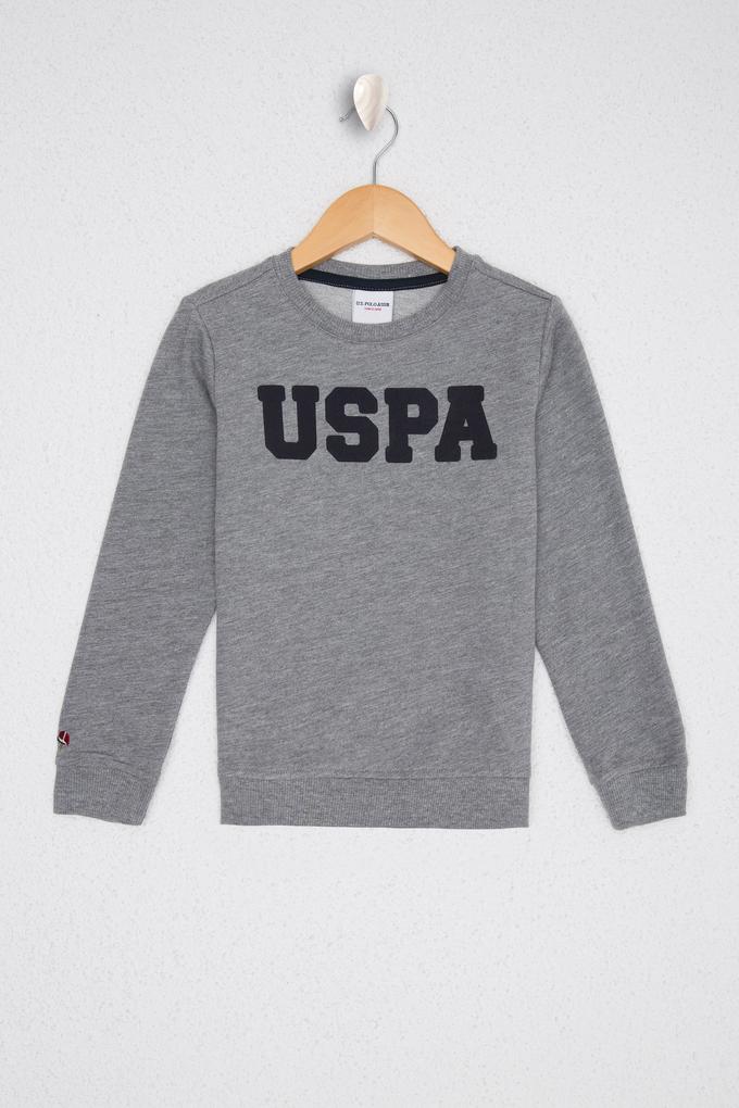 Çocuk Gri Sweatshirt Basic