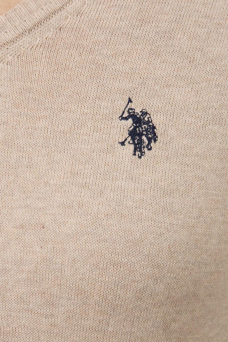 Kadın Beyaz Triko Kazak Basic - 50226698029