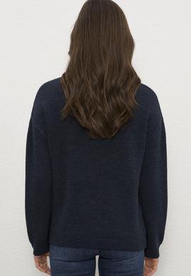 Kadın Lacivert Kazak - 50225352004