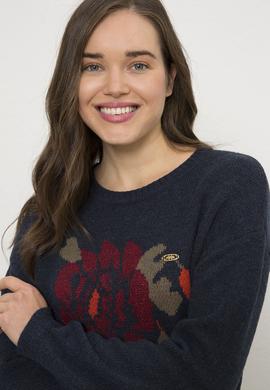 Kadın Lacivert Kazak - 50225352004