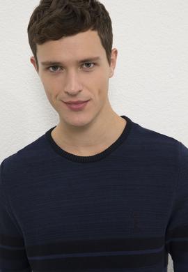 Erkek Lacivert Kazak - 50223880010