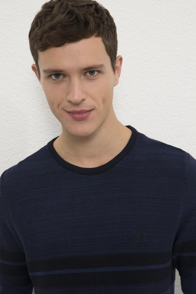 Erkek Lacivert Kazak - 50223880010