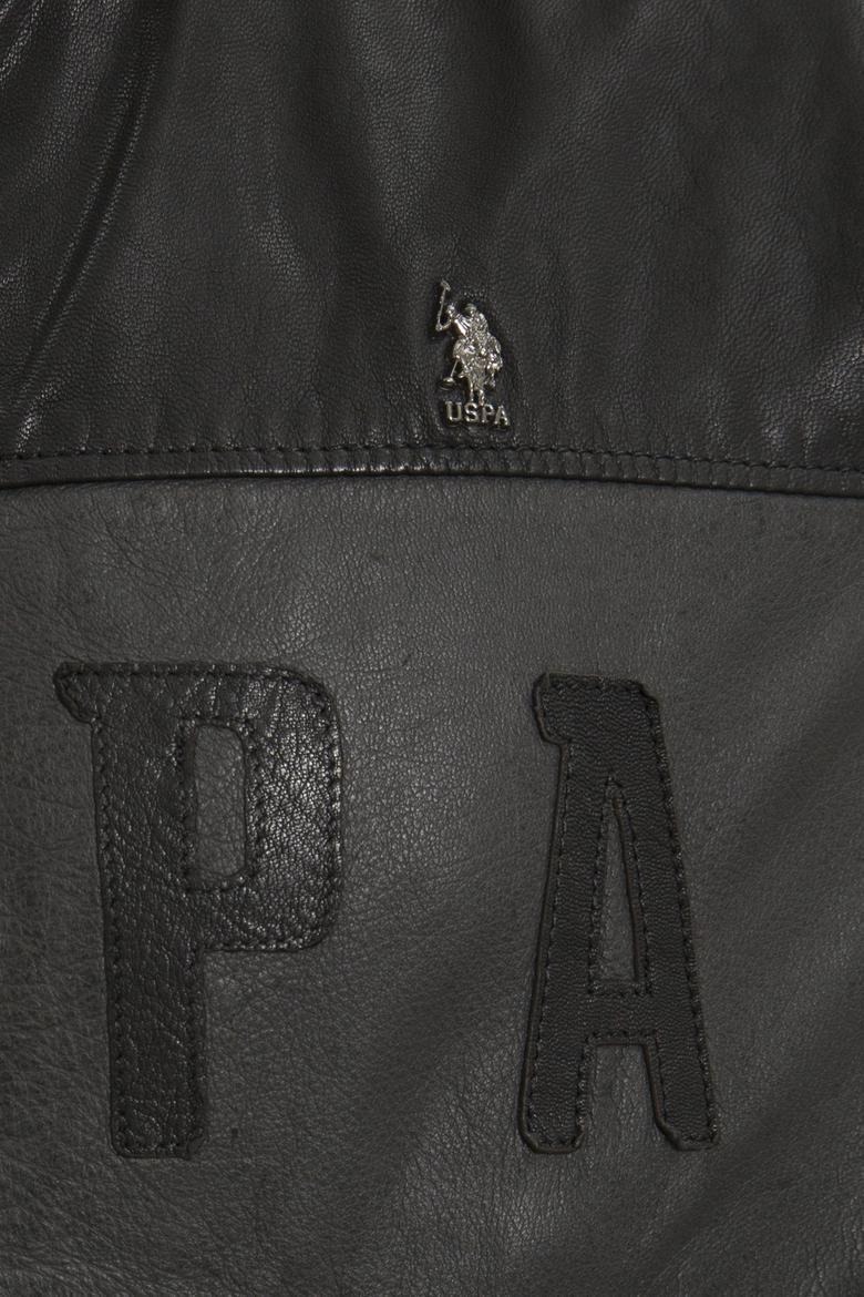 Erkek Siyah Deri Mont Kaban - 50215640003