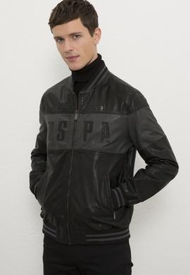 Erkek Siyah Deri Mont Kaban - 50215640003