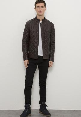 Erkek Kahverengi Deri Mont Kaban - 50215657012