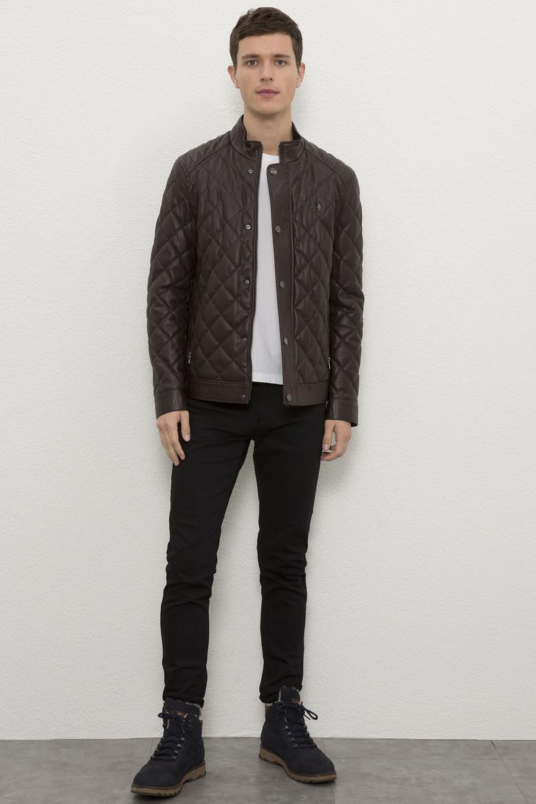 Erkek Kahverengi Deri Mont Kaban - 50215657012