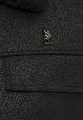 Erkek Siyah Deri Mont Kaban - 50215658007