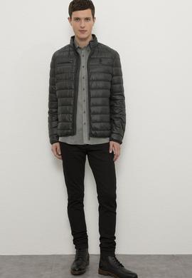 Erkek Yeşil Mont - 50224545048