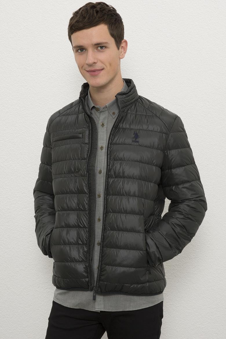 Erkek Yeşil Mont - 50224545048