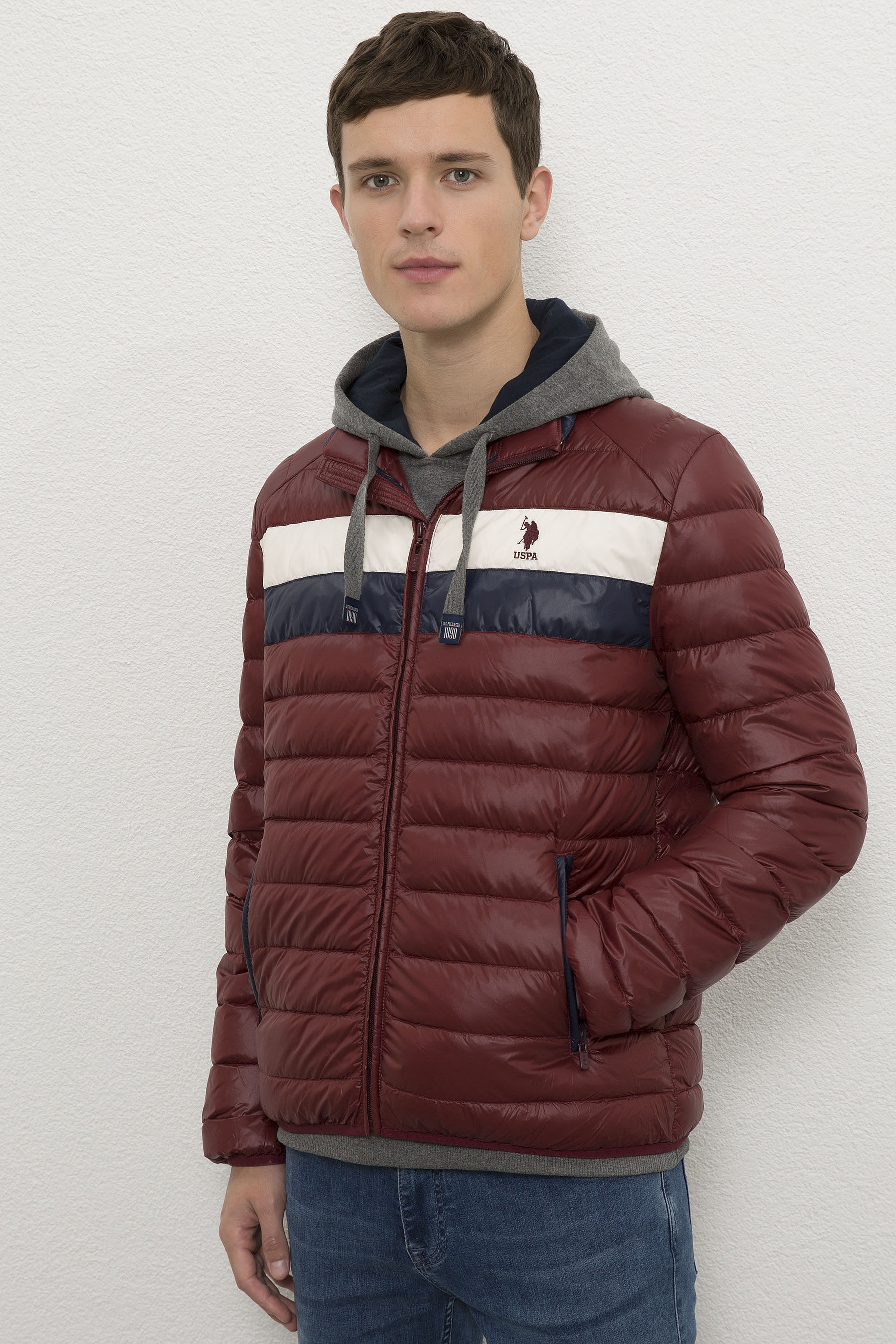 Erkek Bordo Mont - Image 3