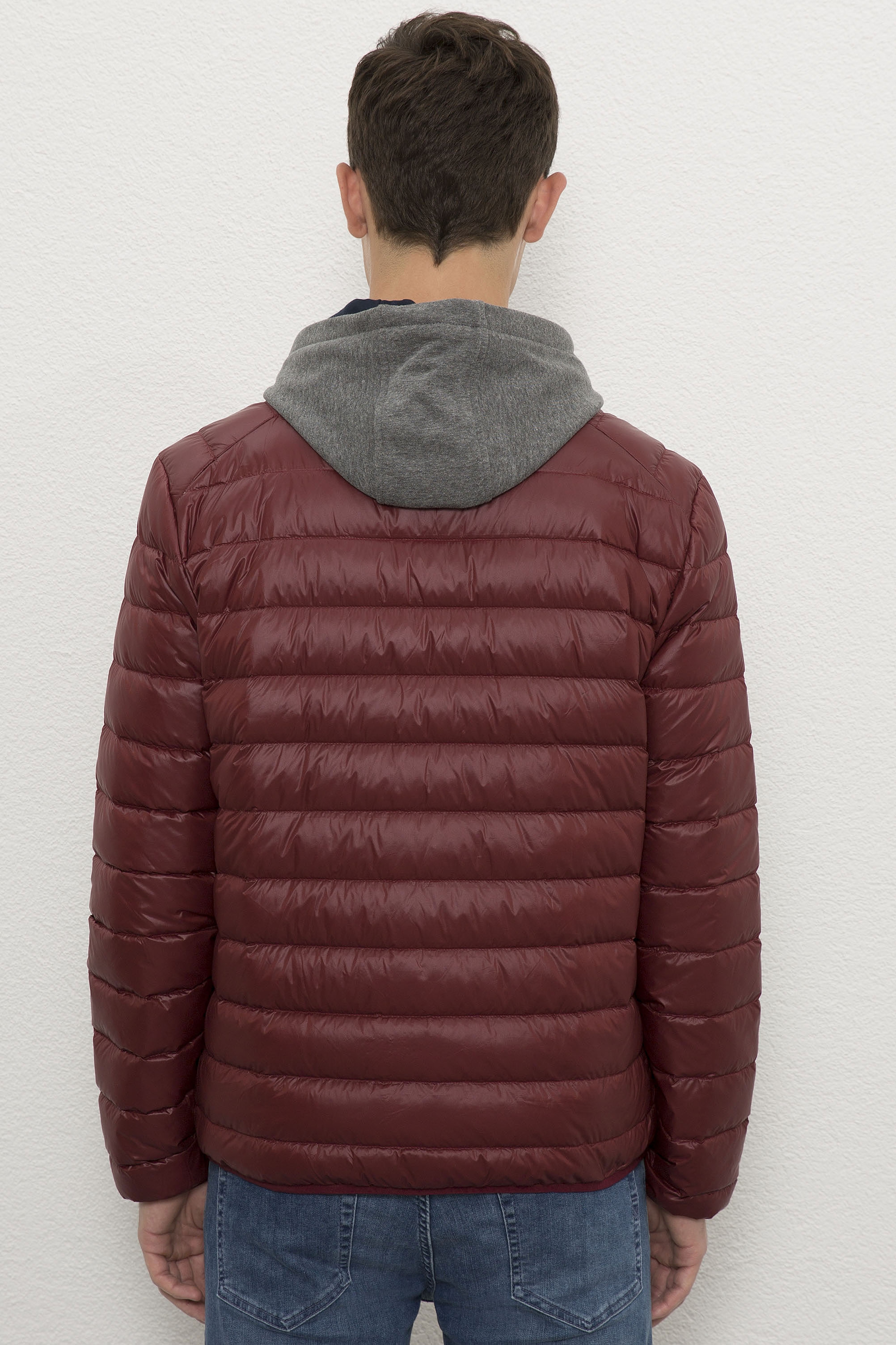 Erkek Bordo Mont - Image 5