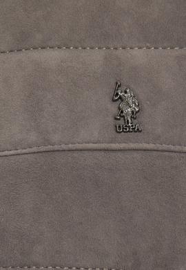 Erkek Gri Deri Mont Kaban - 50215653003