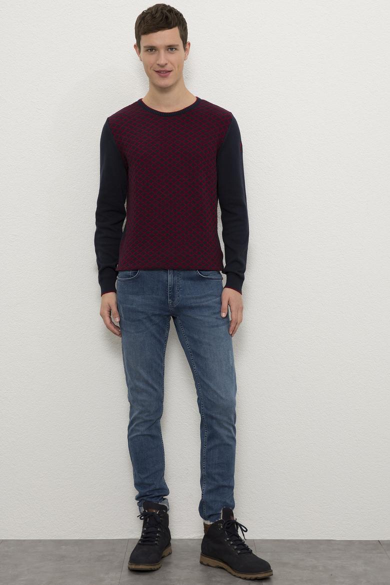 Erkek Lacivert Kazak - 50223882004