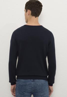 Erkek Lacivert Kazak - 50223882004