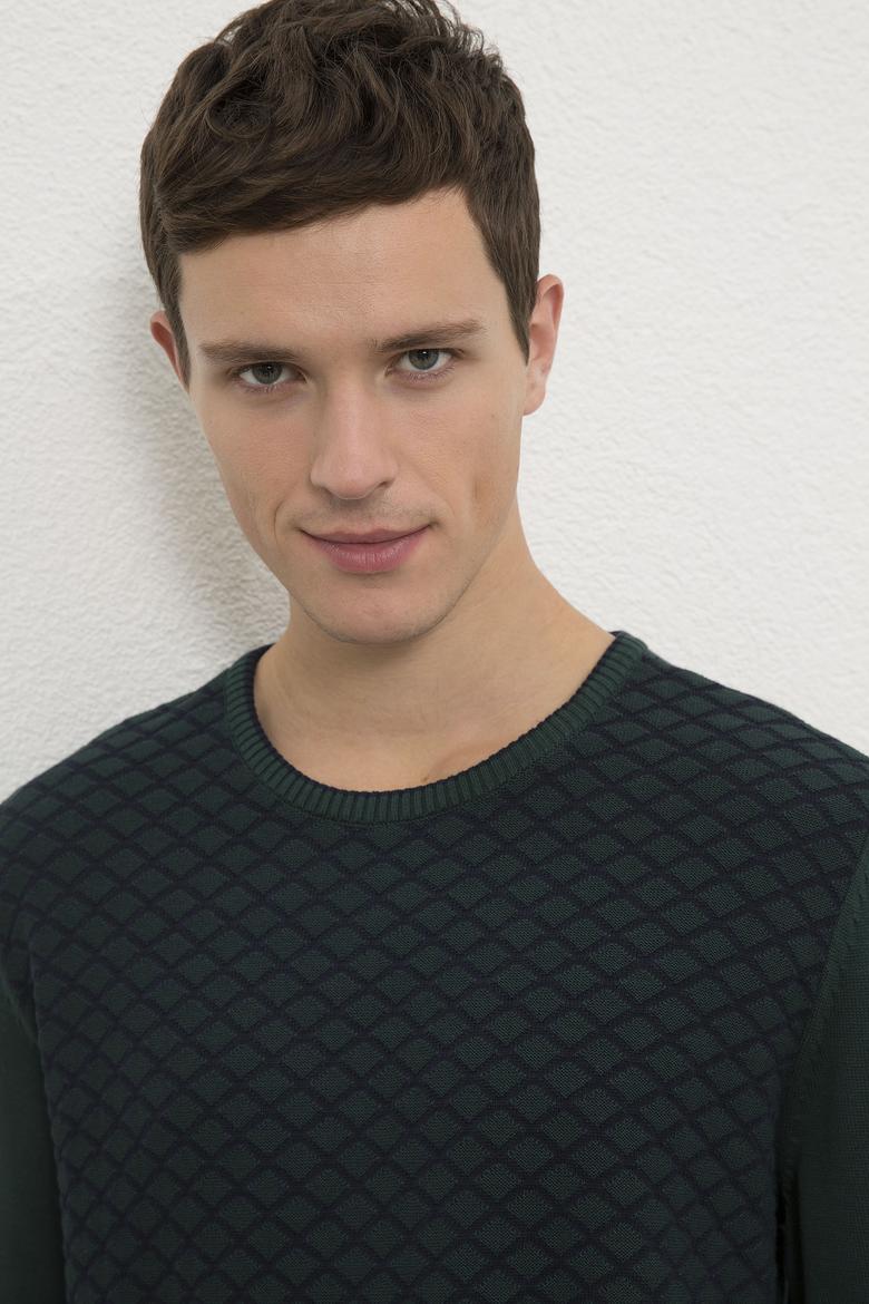 Erkek Yeşil Kazak - 50223882022