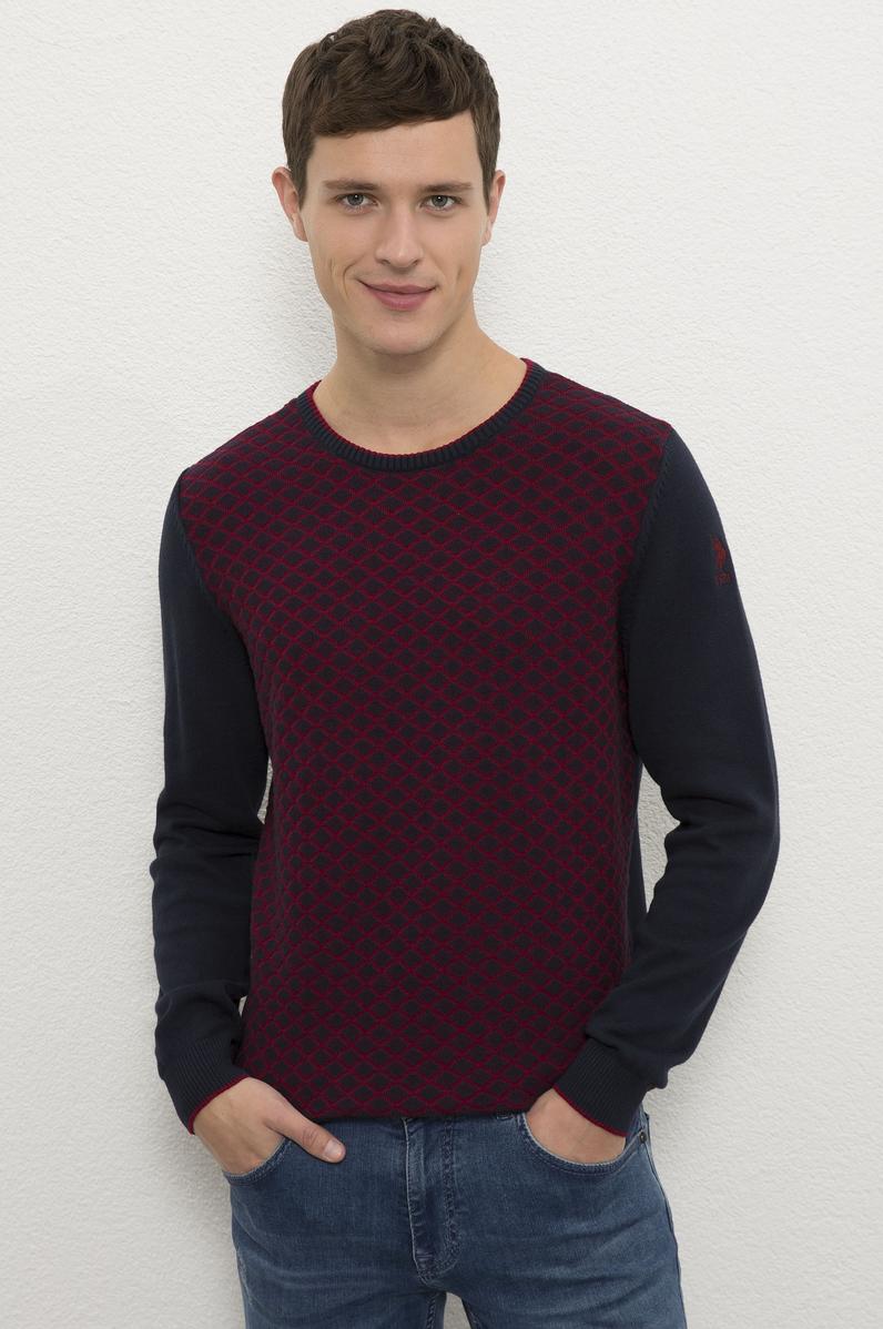 Erkek Lacivert Kazak