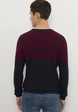 Erkek Lacivert Kazak - 50223820008