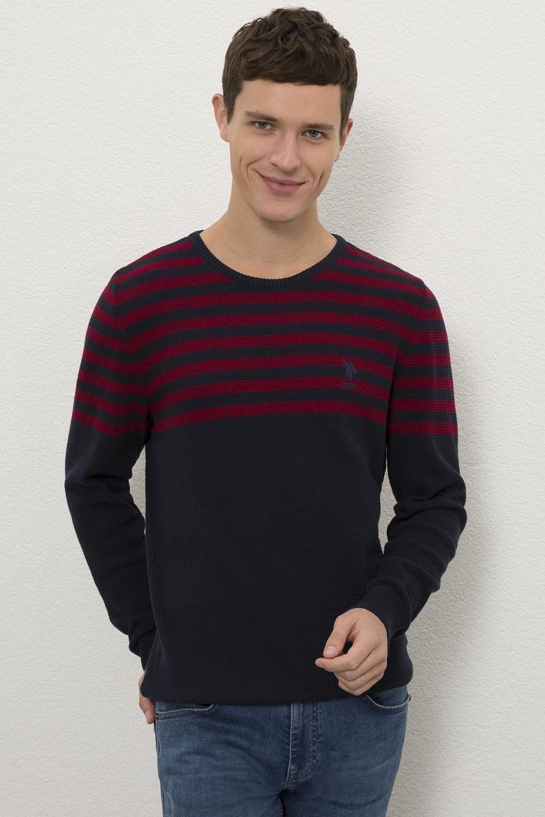 Erkek Lacivert Kazak