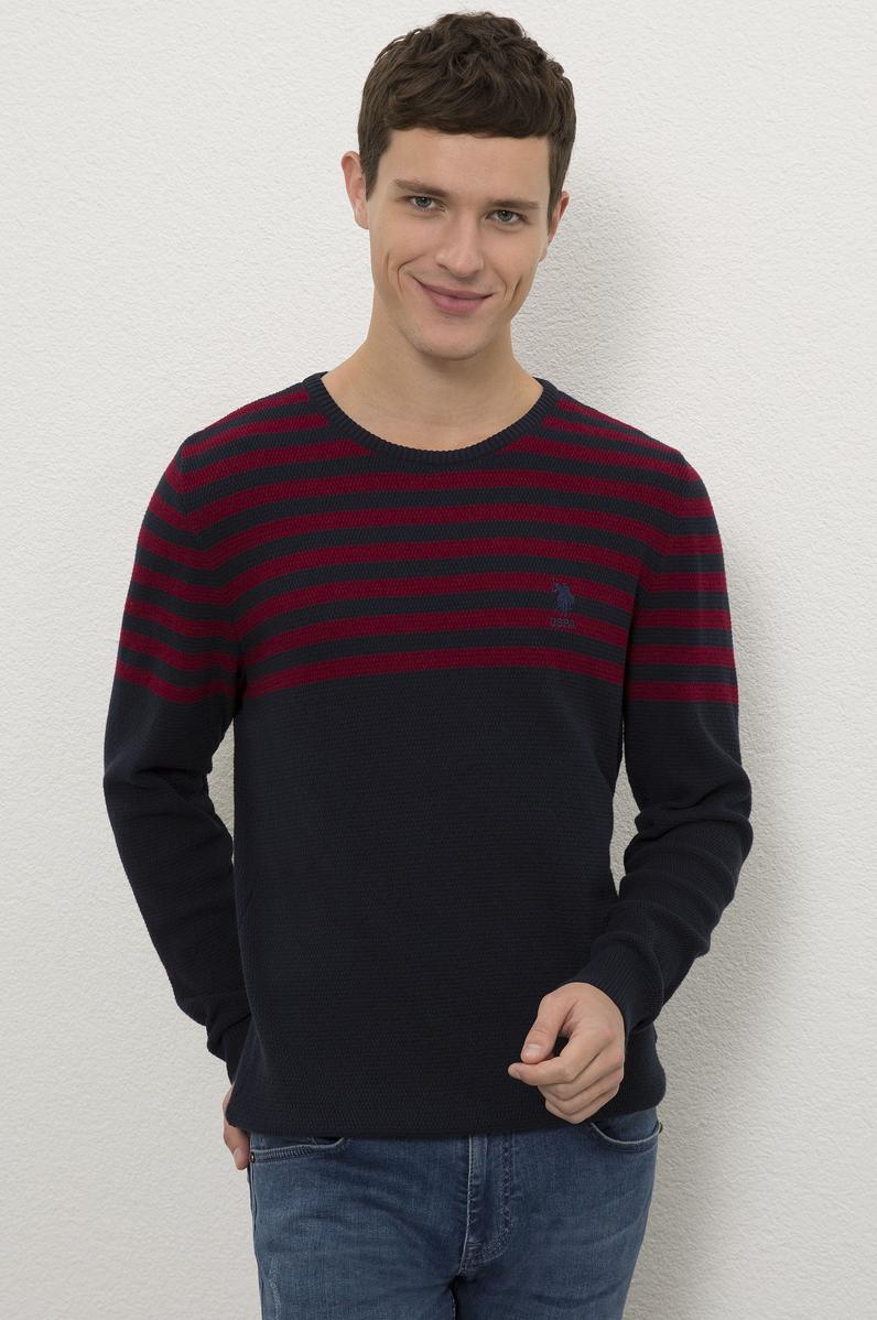 Erkek Lacivert Kazak