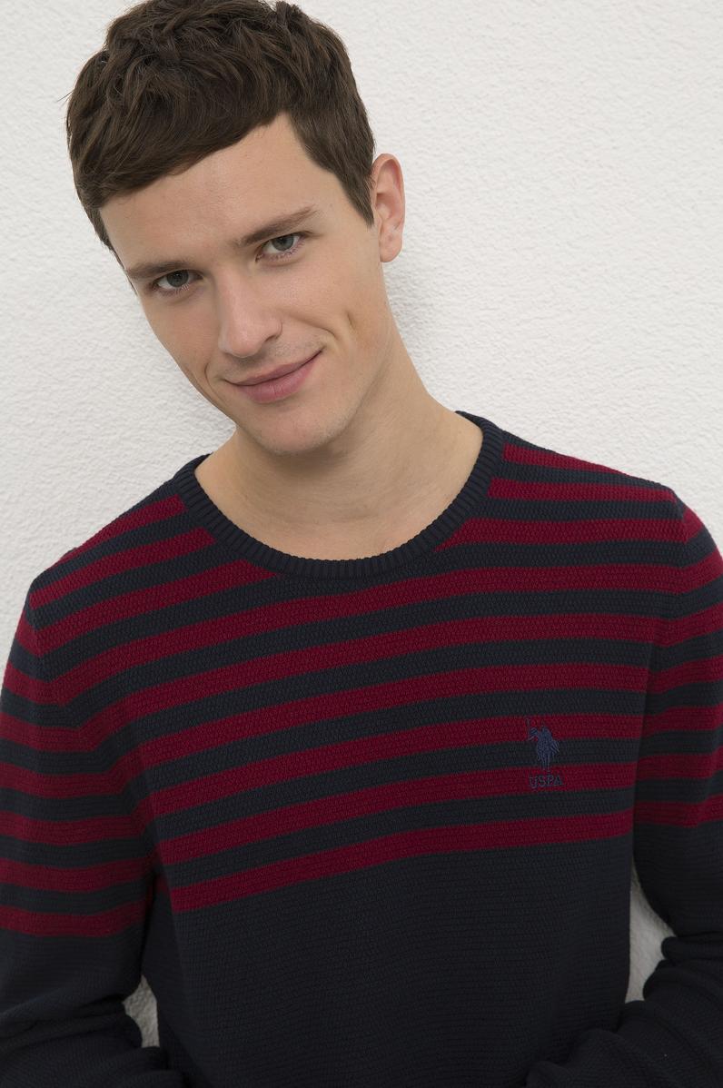 Erkek Lacivert Kazak