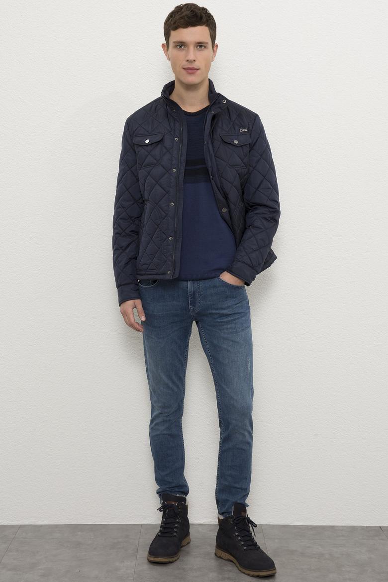 Erkek Lacivert Mont - 50224452002