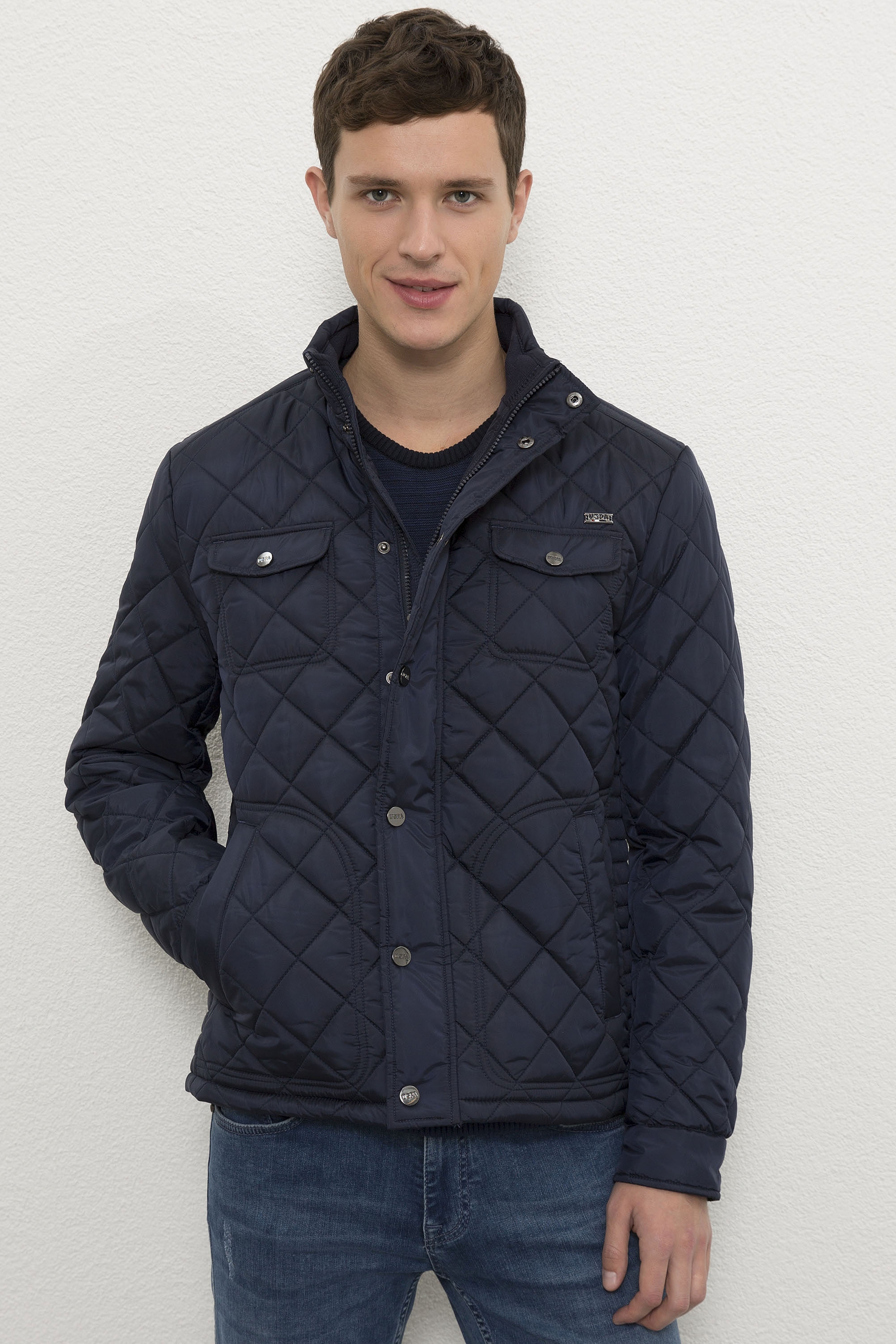 Erkek Lacivert Mont - Image 1
