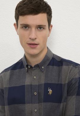 Erkek Lacivert Gömlek Uzunkol - 50225274037