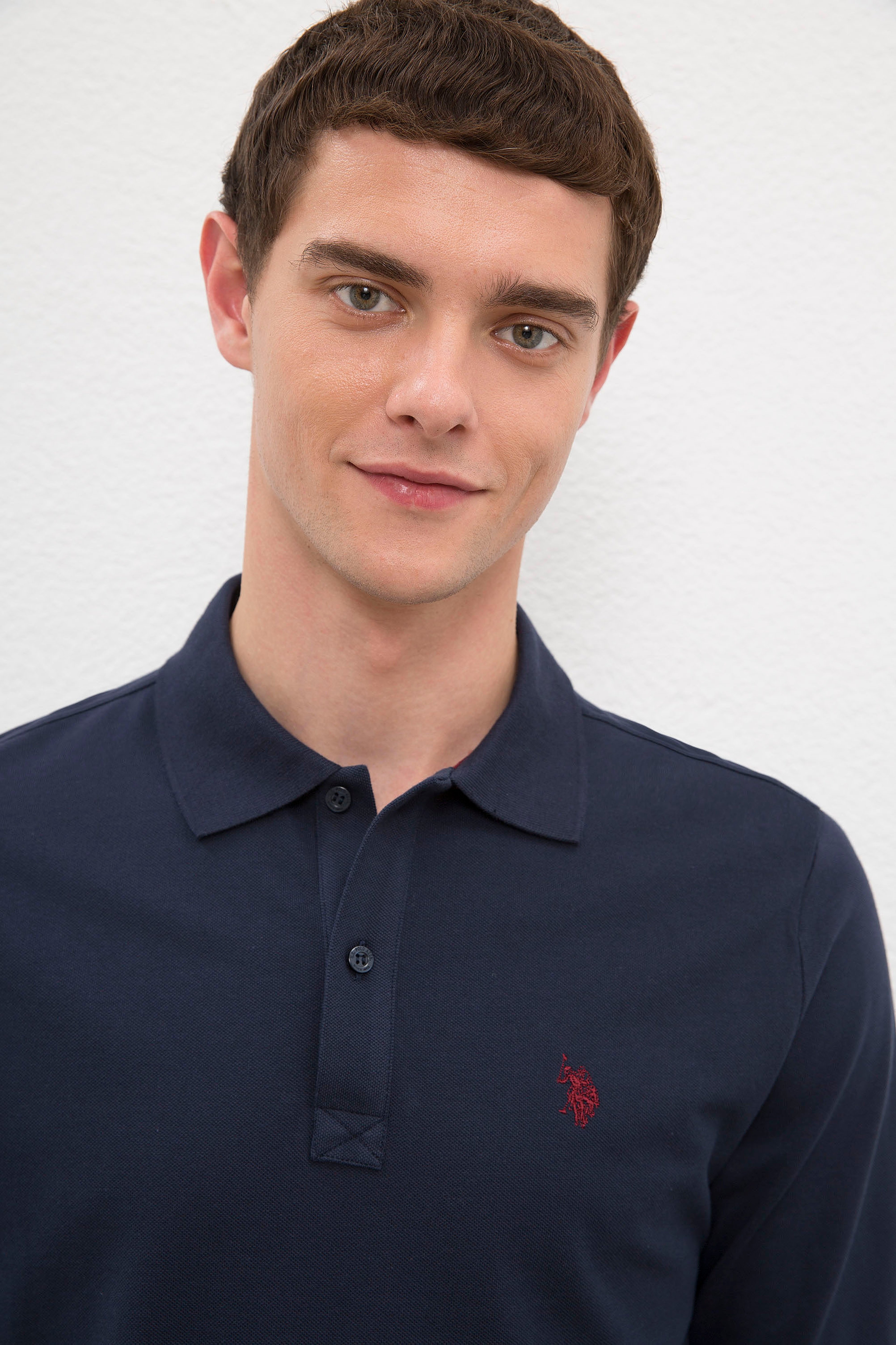 Erkek Lacivert Basic Sweatshirt - Image 2