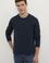Erkek Lacivert Basic Sweatshirt