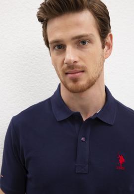 Erkek Lacivert Basic Tişört - 50222632058