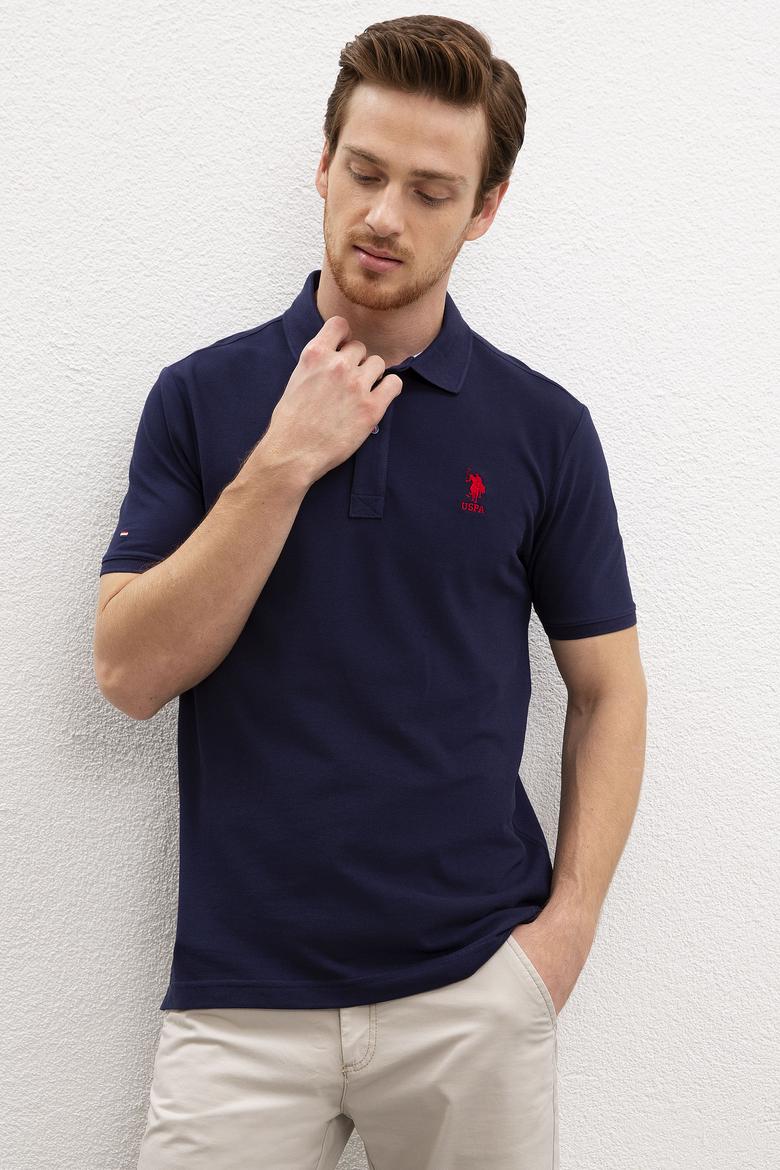 Erkek Lacivert Basic Tişört