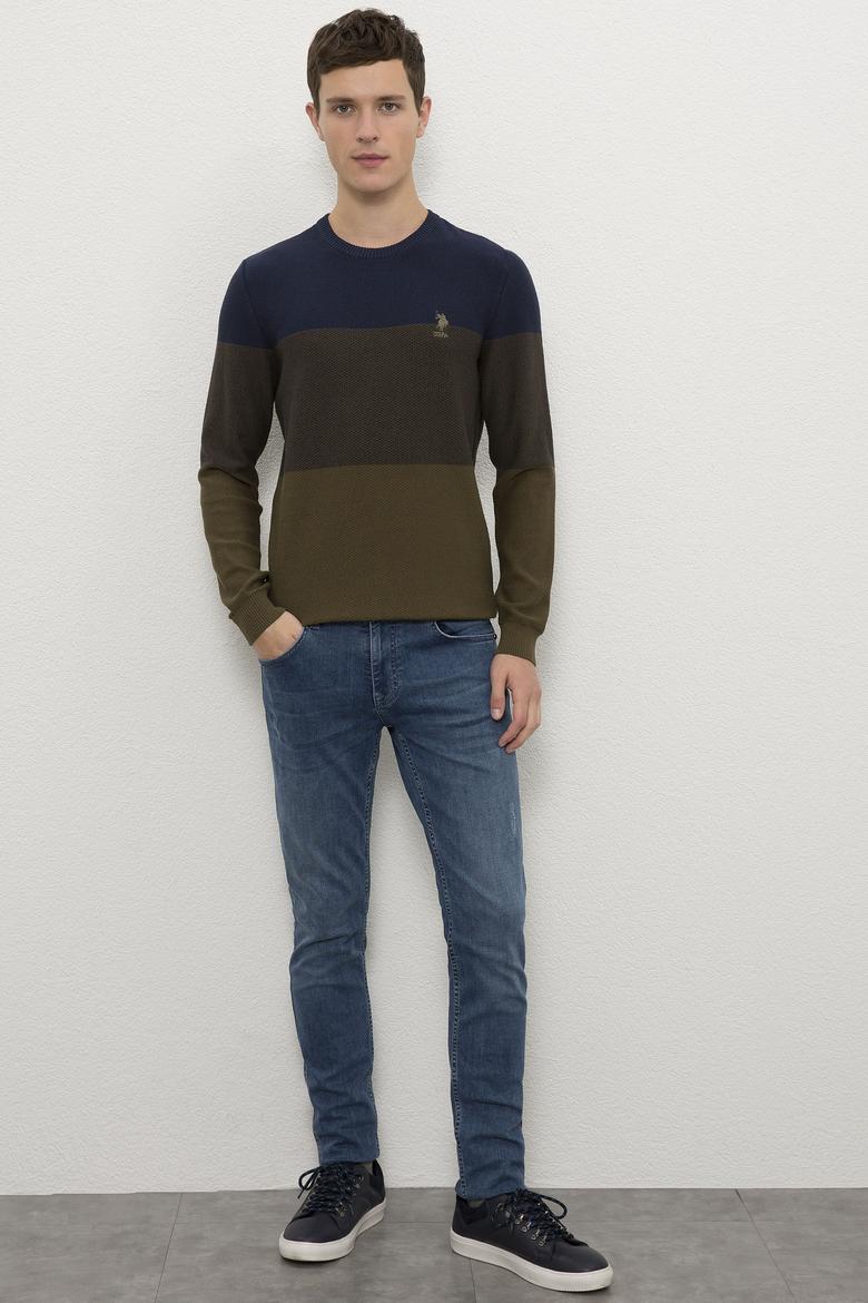 Erkek Haki Kazak - 50223884025