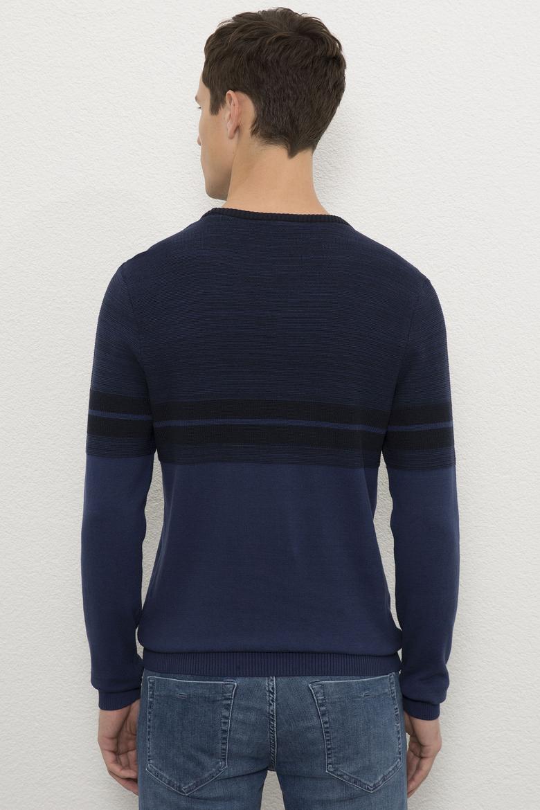 Erkek Lacivert Kazak - 50223880010